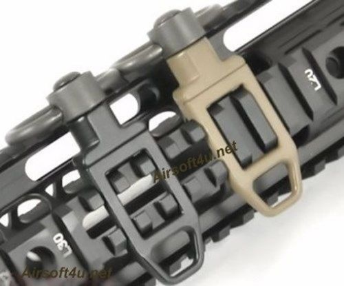 Low Profile Quick Release QD 1.25'' Sling Loop with mount BK
